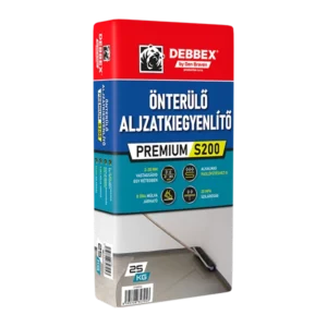 DEBBEX PREMIUM S200 Önterülő aljzatkiegyenlítő - 25kg